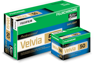 FUJIFILM Velvia 50 35mm film
