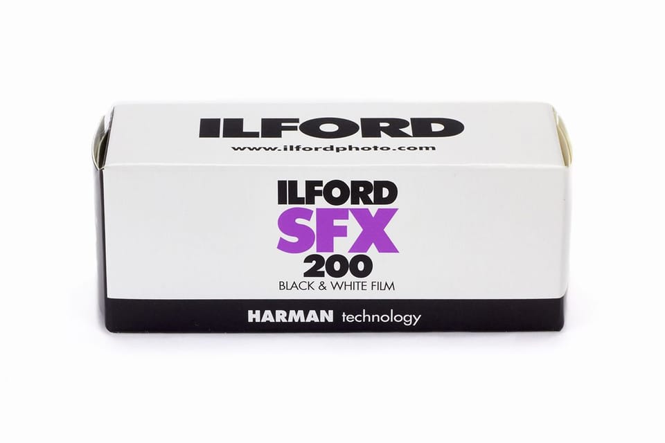 ILFORD SFX 200 120 Film