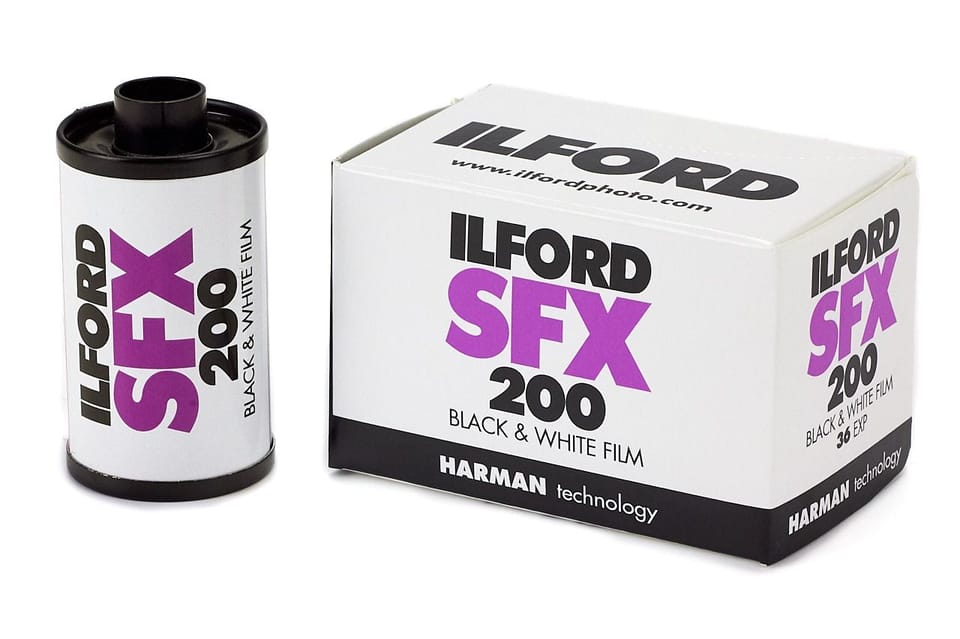 ILFORD SFX 200 35mm Film